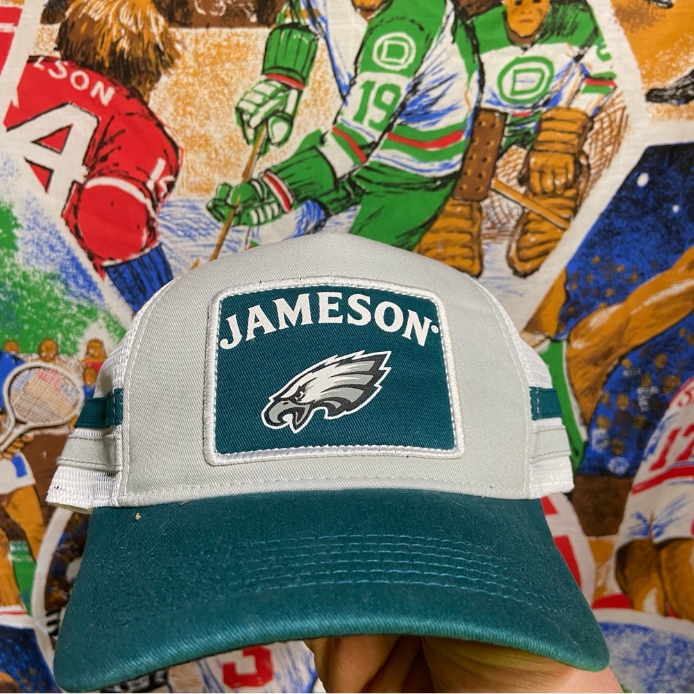 Philadelphia Eagles Jameson Snapback Trucker Hat.